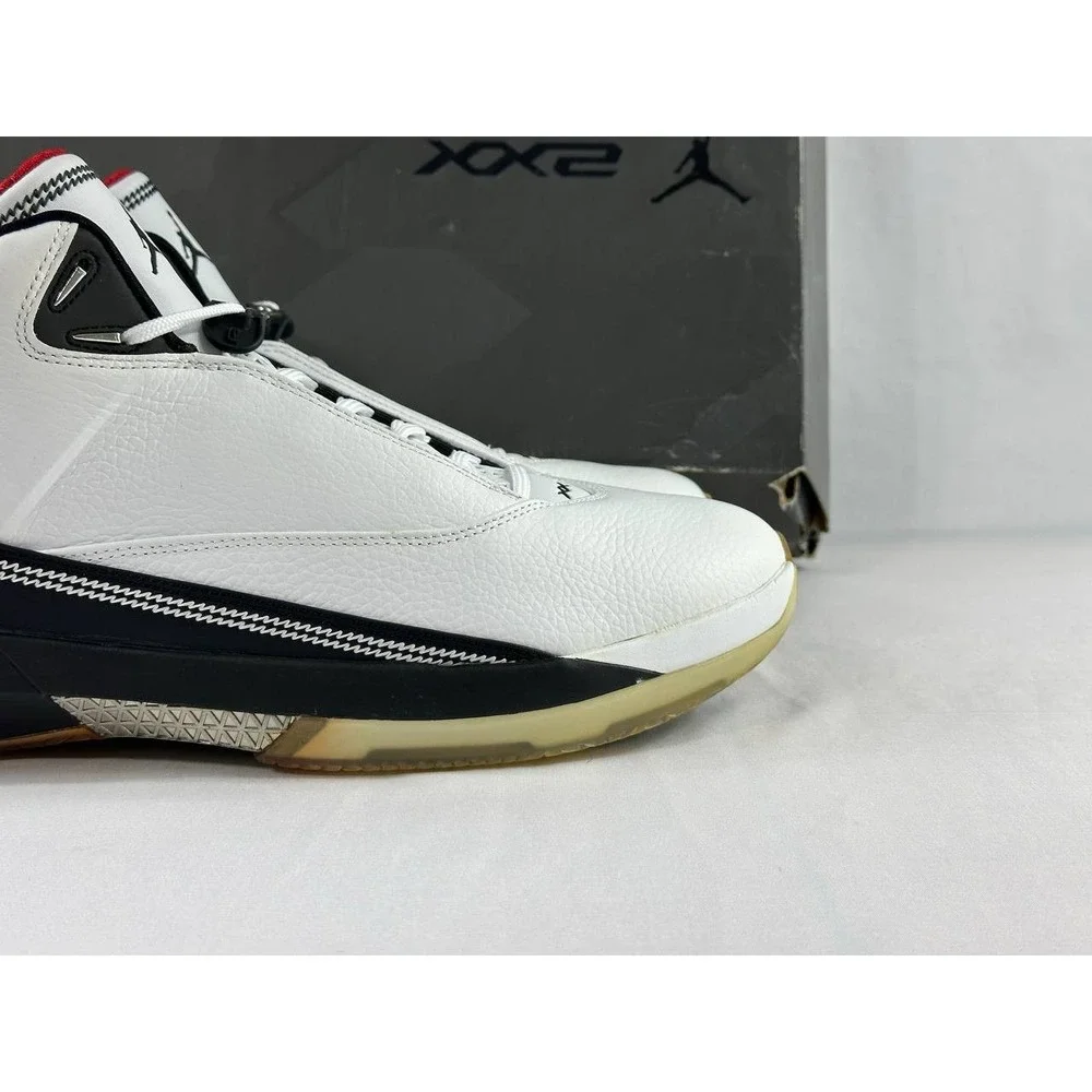 Nike Air Jordan 22 OG 'White Varsity Red' 2007 Men's 315299-161 Size 12